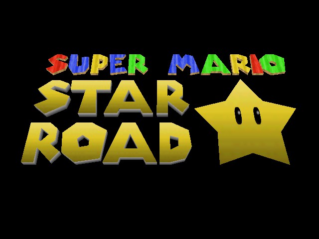Super Mario Star Road - Multiplayer Edition Title Screen